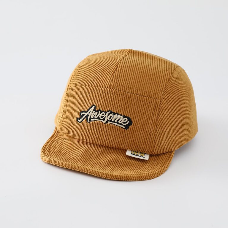 Autumn Style Light Corduroy Awesome Cap