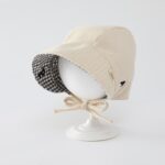Autumn Style Light Corduroy & Grid Double-Face Children’s Shoulder Bag