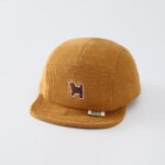 Autumn Style Light Corduroy Puppy Baseball Cap
