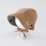 Autumn Style Light Corduroy & Grid Double-Face Children’s Shoulder Bag