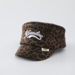 Autumn Style Kids’ Leopard Suede Flat Cap