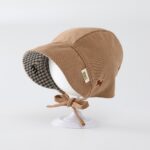 Autumn Style Light Corduroy & Grid Double-Face Children’s Crossbody Bag