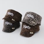 Autumn Style Kids’ Leopard Suede Flat Cap
