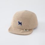 Autumn Style Light Corduroy Puppy Baseball Cap