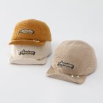 Autumn Style Light Corduroy Awesome Cap